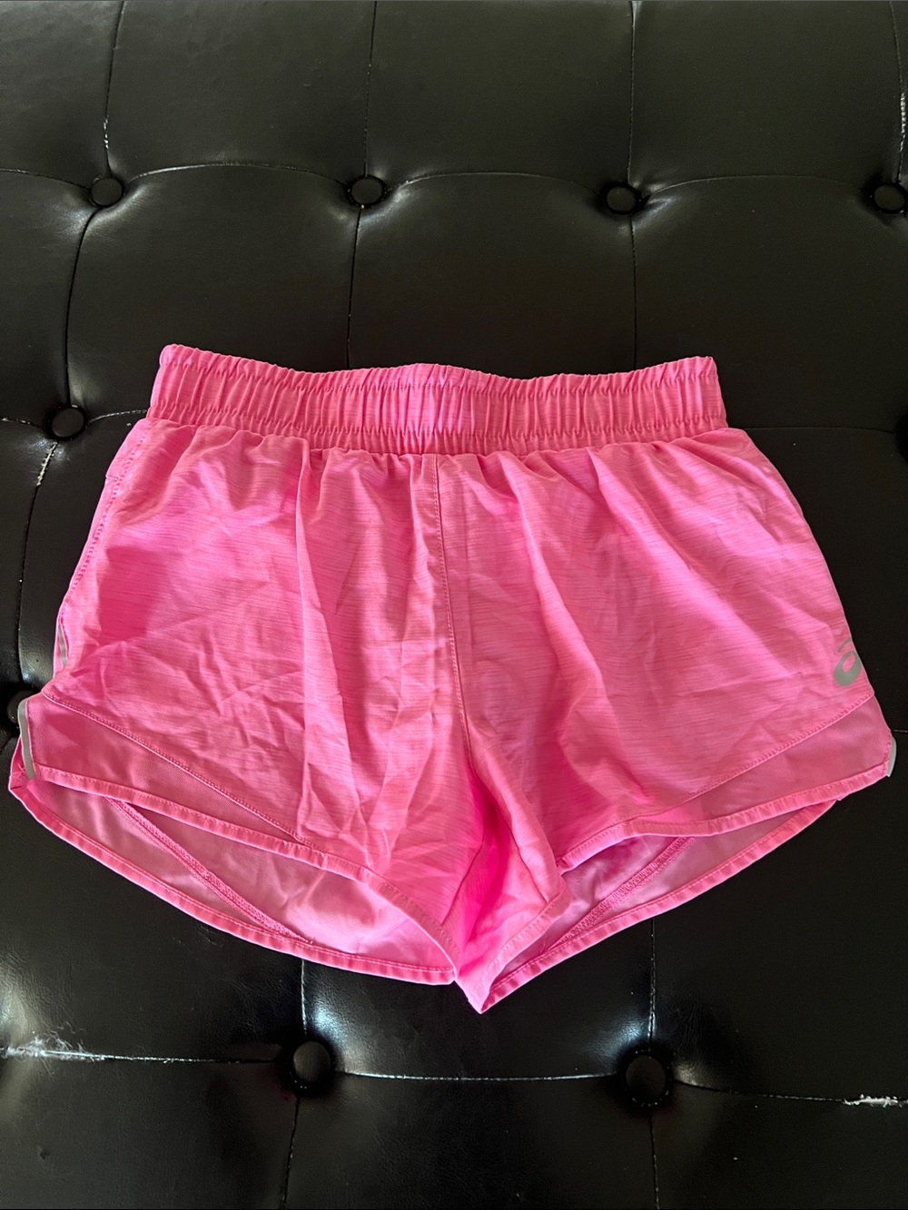 Asics Pink Women's Athletic Running Shorts
